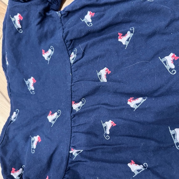 GAP Blue Long Sleeve Tee with Playful Print - Picture 6 of 6